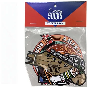 American Socks Classic Sticker Pack (ASG015)