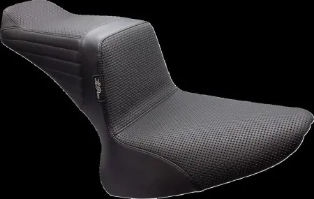 Le Pera TailWhip Basket Weave Seat For Harley Davidson 2000-2017 Softail With Up To 150mm Rear Tire (Excluding Deuce) Models (LX-580BW)