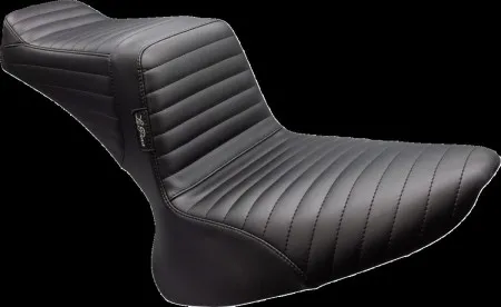Le Pera TailWhip Pleated Seat For Harley Davidson 2000-2017 Softail With Up To 150mm Rear Tire (Excluding Deuce) Models (LX-580PT)