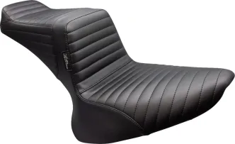 Le Pera TailWhip Pleated Seat For Harley Davidson 2000-2017 Softail With Up To 150mm Rear Tire (Excluding Deuce) Models (LX-580PT)