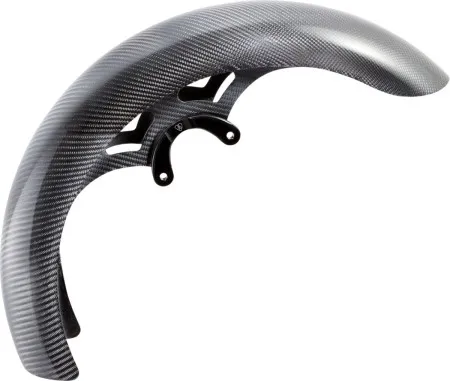 Arlen Ness 19 Inch Carbon Fiber Wrapper Front Fender For Harley Davidson 1999-2013 Touring Models (210-027)