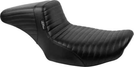 Le Pera Kickflip Pleated Daddy Long Legs Seat For Harley Davidson 2023-2025 Touring FLHX Street Glide & FLTR Road Glide Models (LV-597DLPT)