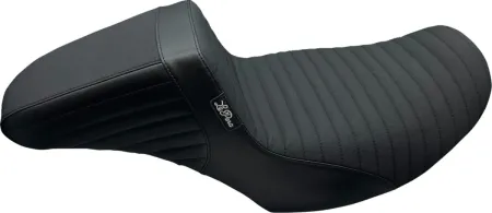 Le Pera Kickflip Pleated Gripp Tape Daddy Long Legs Seat For Harley Davidson 2023-2025 Touring FLHX Street Glide & FLTR Road Glide Models (LV-597DLPTGP)
