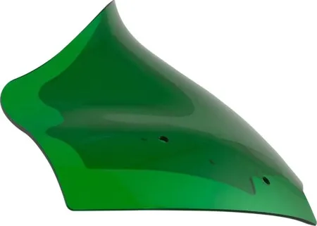 Klock Werks Flare Windshield 10 inch In Green For 2023-2025 CVO Road Glide & 2024-2025 Road Glide Models (KWW-01-0718)