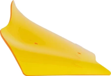 Klock Werks Flare Windshield 8 inch In Yellow For 2023-2025 CVO Street Glide & 2024-2025 Street Glide Models (KWW-01-0730)