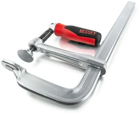 Bessey, Steel GZ Screw Clamps With 90DEG Foldable Handle (GZ25KG)