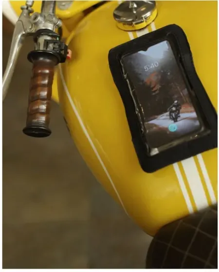 Trip Machine Phone Pouch Black (PPBL)