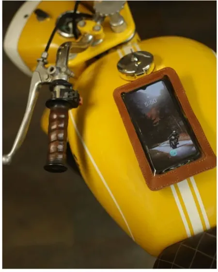 Trip Machine Phone Pouch Vintage Tan (PPTN)
