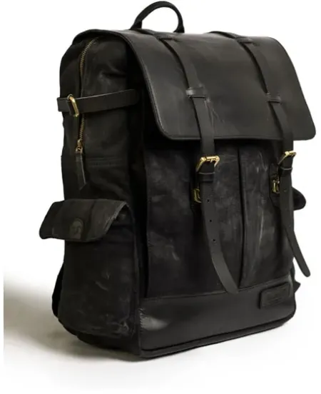 Trip Machine, Rambler BACKPACK. Black (RBBL-1)