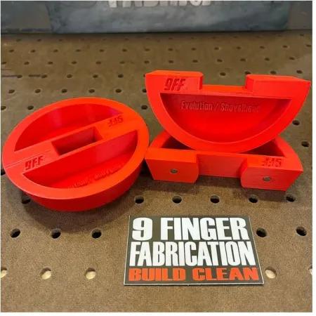 9FINGER Fabrication, Evo/shovel/xl Case Bore Plug Set (9FFEV21)