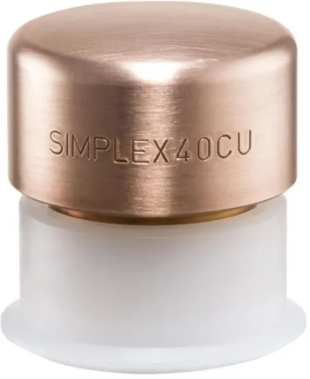 Halder Insert For Simplex Mallet 40MM Copper - Very Hard (3804.040)