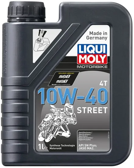 Liqui Moly, 4T 10W-40 Street OIL. 1 Liter (1521)