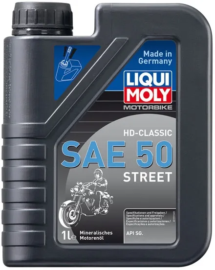 Liqui Moly, HD Classic Sae 50 Street Motor OIL. 1 Liter (1572)