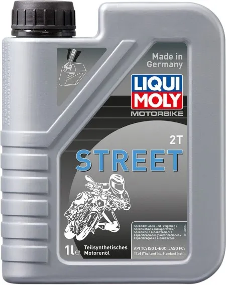 Liqui Moly Engine Oil Motorbike 2T Semi Synthetic 1 Liter (1504)