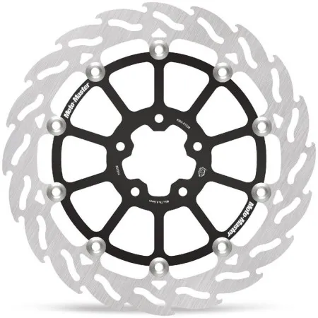 Moto Master Flame Series Front Right Brake Rotor For 2023-2025 Road Glide CVO, Street Glide CVO & 2021-2025 Pan America With Spoke Wheels (112352)