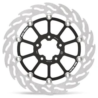 Moto Master Flame Series Front Right Brake Rotor For 2023-2025 Road Glide CVO, Street Glide CVO & 2021-2025 Pan America With Spoke Wheels (112352)