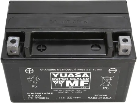 Yuasa AGM Maintenance-Free Battery (YTX9(WC))