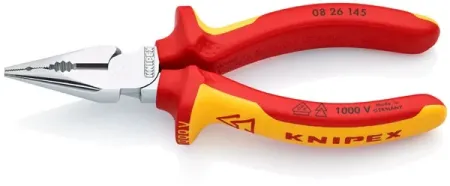 Knipex Needle Nose Combination Pliers 145MM Vde (0826145)