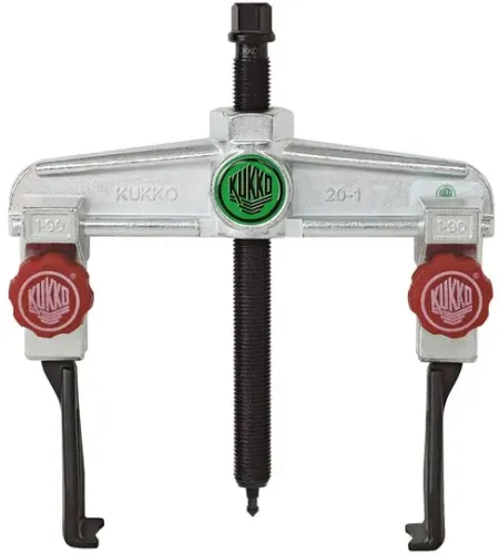 Kukko, Gear Puller With 2 Quick Adjusting ARMS. Narrow (20-1+S)