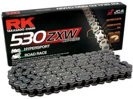 RK Chain, 530 ZXW, 100 Link Xw-ring Chain (26454204)