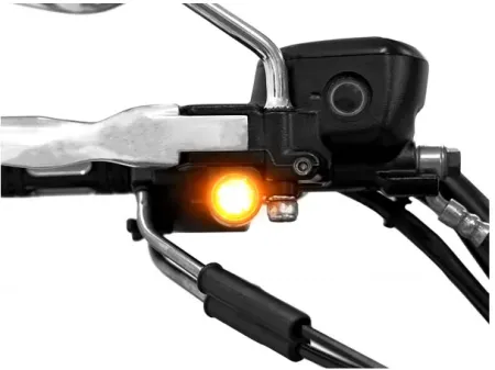 Zieger Below Bar Led Turnsignals # 4, Black (10003591)