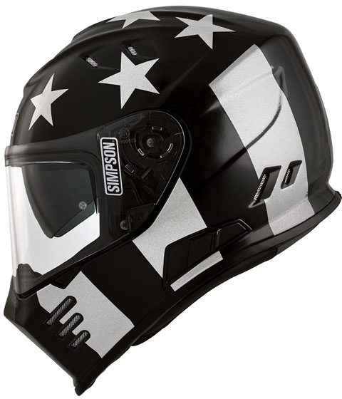 Simpson Venom Helmet - Stingrae - Size XL (ARM755999) | ARH Custom USA