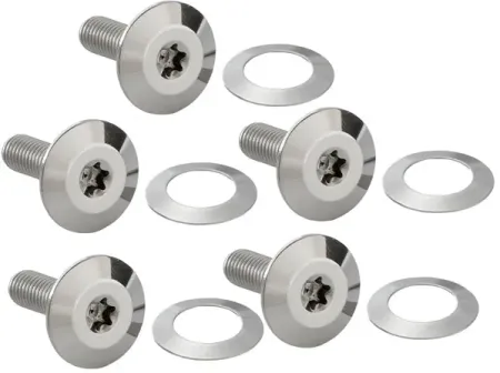 Arlen Ness Forged Brake Rotor Bolt Kit In Stainless For 2014-2023 Touring & 2014-2025 Road King Special (300-900)