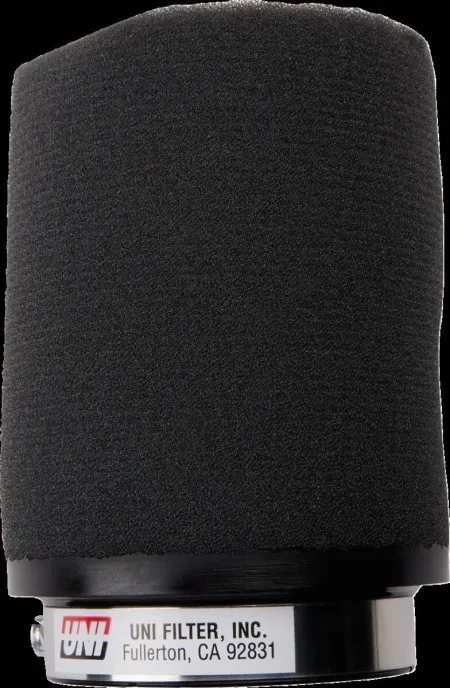 Uni Filter Clamp-on Pod Filter Straight Black (UP-4229)