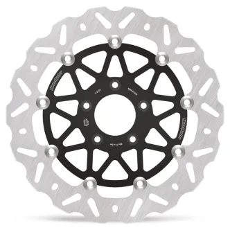 Moto Master Nitro Series Front Left/Right Floating Brake Rotor For 2014-2022 Sportster, 2008-2023 Touring, 2015-2024 Softail & 2006-2017 Dyna Models (ARM634107)