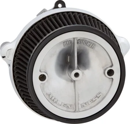 Arlen Ness Big Sucker Air Cleaner Kit In Chrome Without Cover For 2025-2026 Softail & 2023-2026 Touring M8 (Gen 2) Models (600-300)