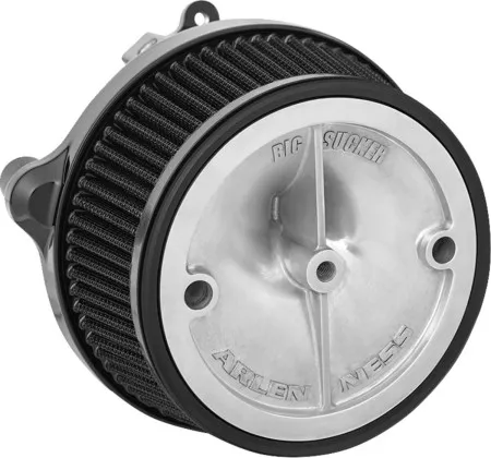 Arlen Ness Big Sucker Air Cleaner Kit In Black Without Cover For 2025-2026 Softail & 2023-2026 Touring M8 (Gen 2) Models (600-301)