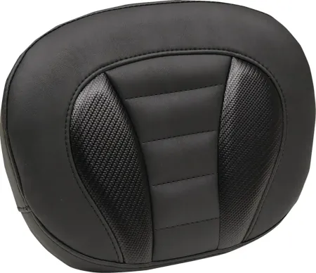 Mustang Deluxe Sissy Bar Pad With Black Stitching For Harley Davidson 2023-2025 Touring FLHX Street Glide & FLTR Road Glide Models (89015)