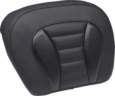 Mustang Deluxe Chopped Tour-Pak Sissy Bar Pad With Black Stitching For Harley Davidson 2023-2025 Touring FLHX Street Glide & FLTR Road Glide Models (88405)