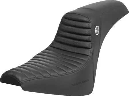 Saddlemen Pro Series SDC Performance Tuck & Roll Gripper Seat For Harley Davidson 2018-2025 FXBB Street Bob & FXST Standard Models (SC81830T)