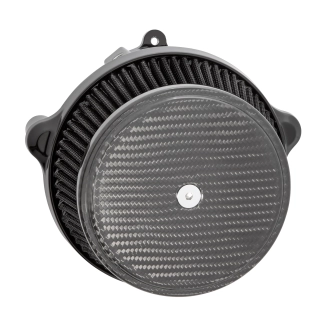 Arlen Ness Big Sucker Air Cleaner Kit In Black With Carbon Cover For 2024 Road Glide, Street Glide & 2023 CVO Touring Models (600-311)