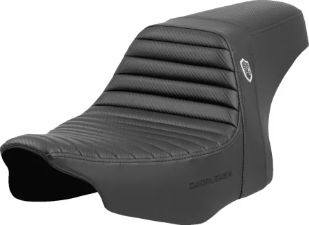 Saddlemen Pro Series SDC Performance Tuck & Roll Gripper Seat For Harley Davidson 2023-2025 Touring FLHX Street Glide & FLTR Road Glide Models (SC82307T)