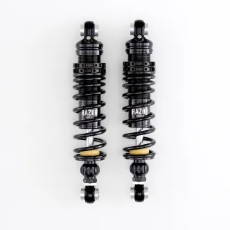 K-Tech Suspension Razor Lite 13 Inch Shock Absorbers For 1999-2017 Harley Davidson Dyna (283B-120-130-DYN)