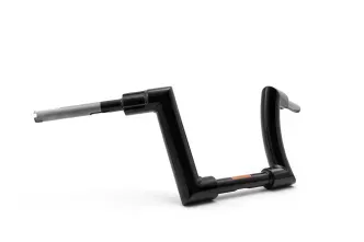 Killer Custom 2 Inch Diameter 8 Inch Rise Killer Bull Bars For 1982-2024 Harley Davidson With Dual Cable & E-throttle With 1-1/4 Inch Risers (W8-32)