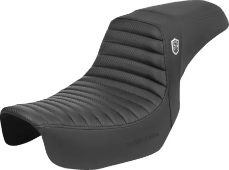 Saddlemen Pro Series SDC Performance Tuck & Roll Gripper Seat For Harley Davidson 2006-2017 FXD, 2010-2017 FXDWG & 2012-2016 FLD Dyna Motorcycles (SC80604T)