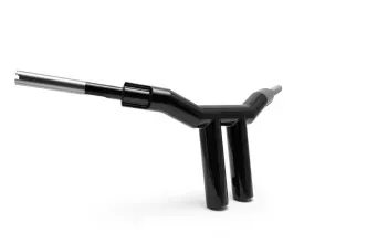 Killer Custom 2 Inch Diameter 8 Inch Rise Champion T-Bar For 1973-2025 Harley Davidson Softail, Dyna & XL Sportster (BBD8)