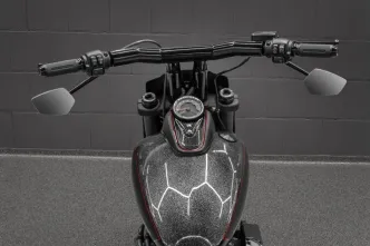 Killer Custom 2 Inch Diameter 6 Inch Rise Back Saver T-Bar For 1973-2025 Harley Davidson Softail, Dyna & XL Sportster (BBZ6)