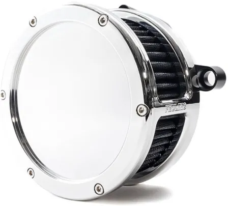 Feuling BA Solid Cover Air Cleaner Kit In Chrome Finish With Black Filter For Harley Davidson 2025-2026 Softail & 2023-2026 Touring M8 (Gen 2) Models (5577)
