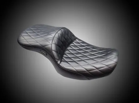 Le Pera Maverick Diamond Stitched Seat For Harley Davidson 2023-2025 Touring FLHX Street Glide & FLTR Road Glide Models (LV-957DM)