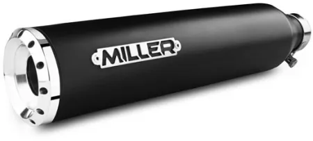 *2 Weeks Extra Transit TIME* Miller, Yukon Slip-on MUFFLER. Euro 5+. Polished (IN-SCTSX-X53.06)