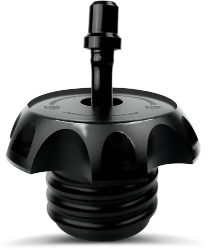 Heinz Bikes Vented Gas Cap In Black Finish (HB-PVGC-B)