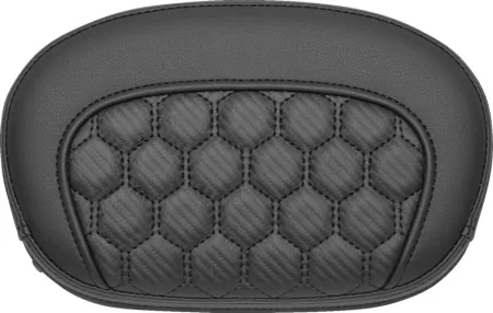 Saddlemen Honeycomb Mini Contour Sissy Bar Pad With Black Stitching (061019000)