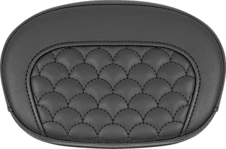Saddlemen Dragon Scaled Mini Contour Sissy Bar Pad With Black Stitching (061020900)
