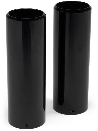 Killer Custom Upper Fork Covers Short In Black For Indian 2015-2024 Scout Models (With OEM Turn Signals) (IND-SC-UPPER-S)