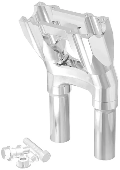 Kraus 8 Inch Topless Isolated Kickback Risers In Raw Finish (UN-ISO-78-M)