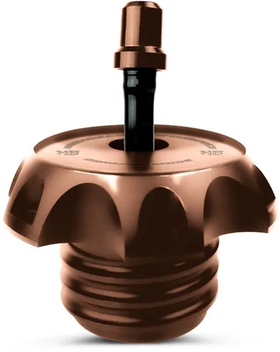 Heinz Bikes Vented Gas Cap In Bronze Finish (HB-PVGC-BRO)